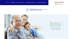 Desktop Screenshot of easttremontdental.com